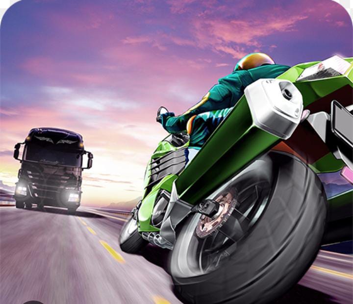 the picture of traffic rider game i am providing apk for